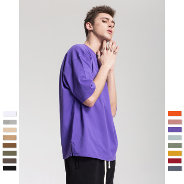 2020 summer oversize solid short-sleeved 100% cotton tide brand loose fit t-shirts men customize street wear sports tees, White;black
2020 summer oversize solid short-sleeved 100% cotton tide brand loose fit t-shirts men customize street wear sports tees, White;black