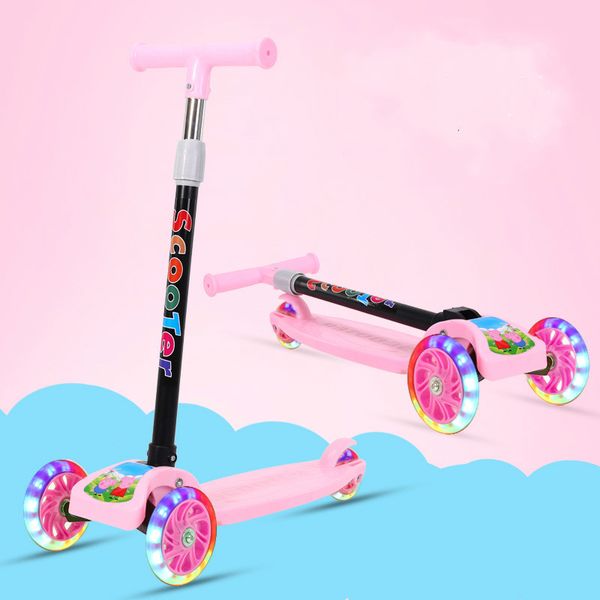 factory direct sales of new folding high children's scooter 2-8 years old three wheel flash skateboard swing car walker
factory direct sales of new folding high children's scooter 2-8 years old three wheel flash skateboard swing car walker