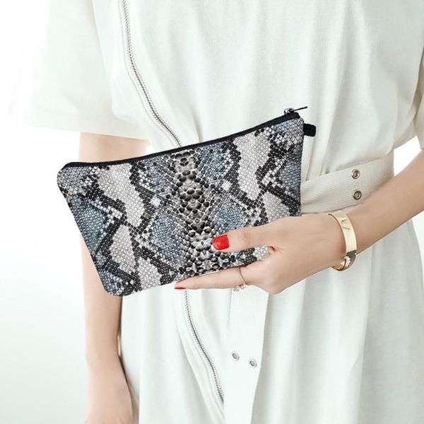 fashion 3d digital snake print clutch bag waterproof women money phone pouch ladies casual wallet cosmetics makeup storage bags
fashion 3d digital snake print clutch bag waterproof women money phone pouch ladies casual wallet cosmetics makeup storage bags