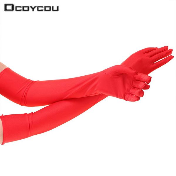 1 pair long finger elbow sun protection gloves opera evening party prom costume fashion gloves black red white, Blue;gray
1 pair long finger elbow sun protection gloves opera evening party prom costume fashion gloves black red white, Blue;gray