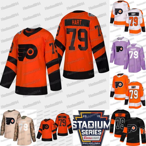 79 Carter Hart 2019 Stadium Series Philadelphia Flyers James van Riemsdyk Michal Neuvirth Mike McKenna Anthony Stolarz Hockey Jerseys
79 Carter Hart 2019 Stadium Series Philadelphia Flyers James van Riemsdyk Michal Neuvirth Mike McKenna Anthony Stolarz Hockey Jerseys