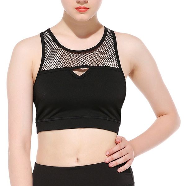 2019 women fashion tulle mesh stitching active bra summer work out fitness bra sheer bralet tank lingeries, Black;white
2019 women fashion tulle mesh stitching active bra summer work out fitness bra sheer bralet tank lingeries, Black;white
