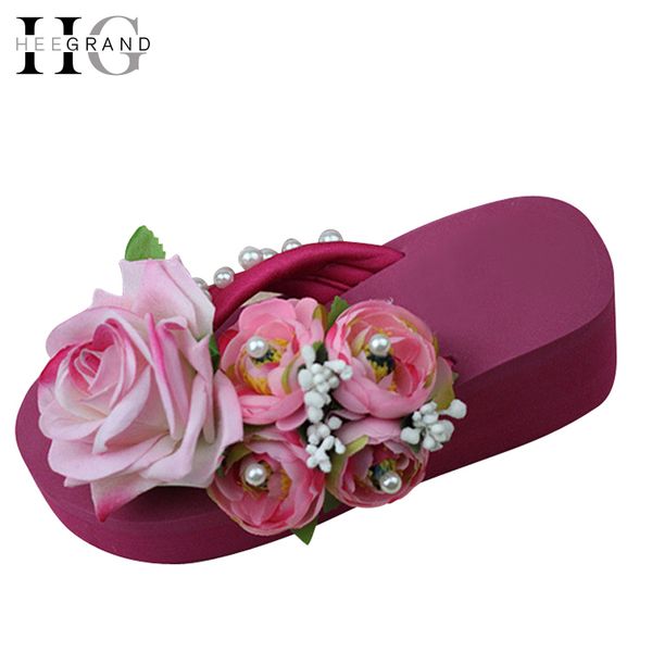 hee grand women summer slippers artificial pearl floral style beach shoes woman flip flops platform shoes women xwz3689, Black
hee grand women summer slippers artificial pearl floral style beach shoes woman flip flops platform shoes women xwz3689, Black