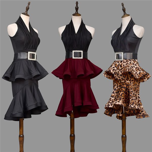 latin dance costumes for women ballroom cha cha rumba samba tango flounced skirts lady latin dress dancewear and skirt, Black;red
latin dance costumes for women ballroom cha cha rumba samba tango flounced skirts lady latin dress dancewear and skirt, Black;red
