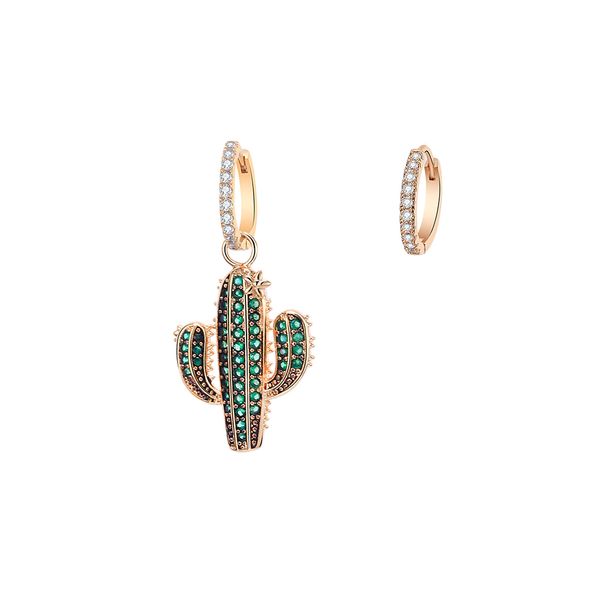high qualiry cubic zirconia rose gold color gorgeous green cactus pendant earrings for women monaco luxury drop earring 2019 new, Silver
high qualiry cubic zirconia rose gold color gorgeous green cactus pendant earrings for women monaco luxury drop earring 2019 new, Silver