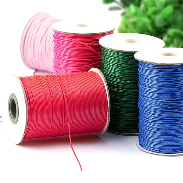 1.5mm waxed string cords 15 meters/lot waxed thread cord string strap necklace rope bead diy jewelry making for bracelet, Black;white
1.5mm waxed string cords 15 meters/lot waxed thread cord string strap necklace rope bead diy jewelry making for bracelet, Black;white