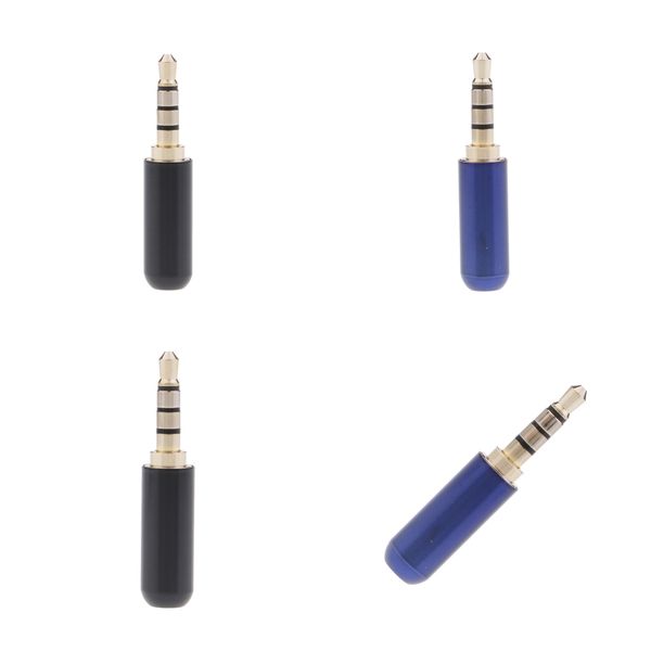 4шт 3,5 мм 1/8" trrs 4 полюс мужской разъем a / v-припой разъем синий + черный
4шт 3,5 мм 1/8" trrs 4 полюс мужской разъем a / v-припой разъем синий + черный