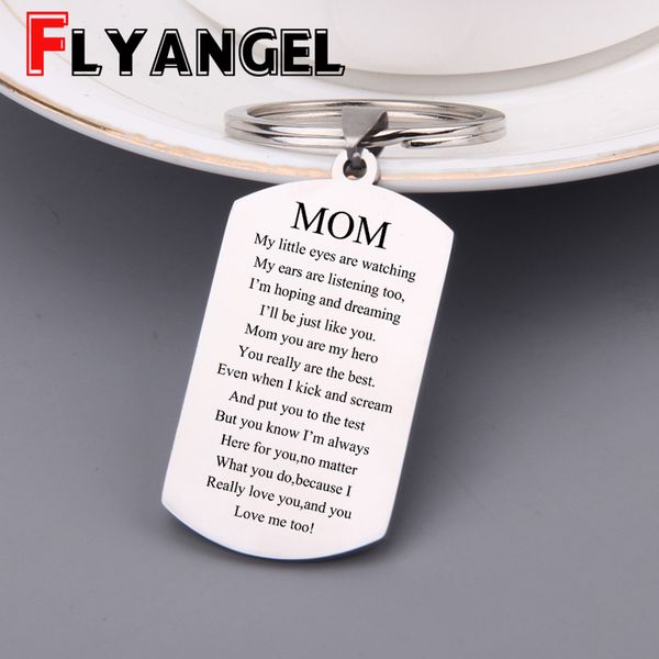 mother's day gift keychain engraved mom you are my hero you really are the dog tag keyring mom fashion charm bag tag, Silver
mother's day gift keychain engraved mom you are my hero you really are the dog tag keyring mom fashion charm bag tag, Silver