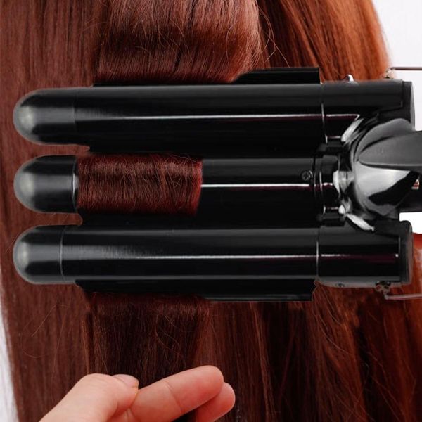 3 barrel tourmaline wand professional large beach wave curling iron salon curlers with lcd display and 13 adjustable temperature
3 barrel tourmaline wand professional large beach wave curling iron salon curlers with lcd display and 13 adjustable temperature
