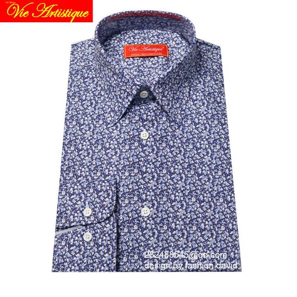 custom tailor made men's bespoke cotton floral shirts business formal wedding ware blouse blue grey small flower fashion david, White;black
custom tailor made men's bespoke cotton floral shirts business formal wedding ware blouse blue grey small flower fashion david, White;black