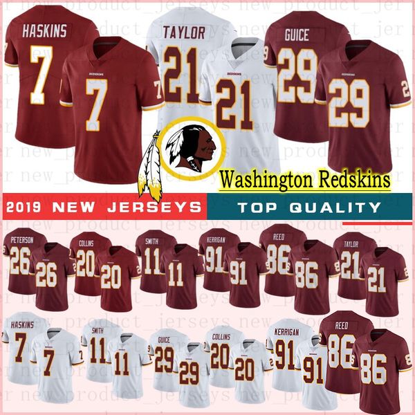 washington 7 dwayne haskins football jerseys redskin 20 landon collins 26 adrian peterson 21 sean taylor 11 smith 29 derrius guice new, Black;red
washington 7 dwayne haskins football jerseys redskin 20 landon collins 26 adrian peterson 21 sean taylor 11 smith 29 derrius guice new, Black;red