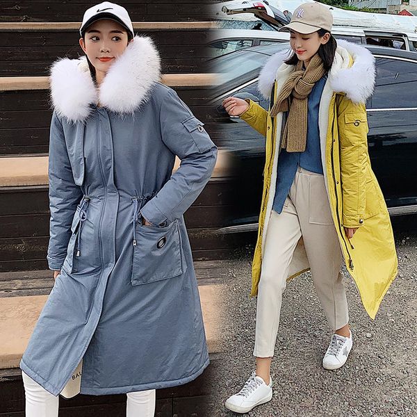 women's down & parkas female han edition of the 2021 winter long lamb maoist overcome thickening big yards loose ins cotton-padded jack, Black
women's down & parkas female han edition of the 2021 winter long lamb maoist overcome thickening big yards loose ins cotton-padded jack, Black
