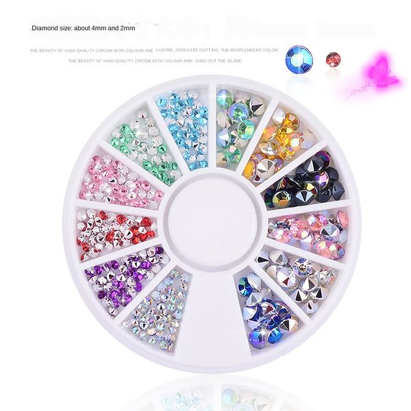 nail turntable jewelry wholesale ya ke li zuan silver bottom spire drill nail decorations 4mm 2mm, Silver;gold
nail turntable jewelry wholesale ya ke li zuan silver bottom spire drill nail decorations 4mm 2mm, Silver;gold