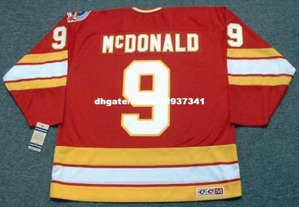 wholesale mens lanny mcdonald calgary flames 1989 ccm vintage away retro hockey jersey, Black;red
wholesale mens lanny mcdonald calgary flames 1989 ccm vintage away retro hockey jersey, Black;red