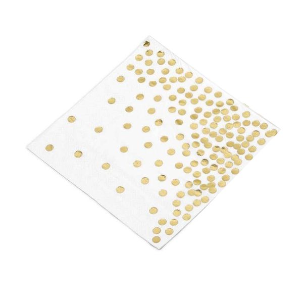 50 x pcs shiny wedding birthday baby shower holiday party supplies tableware decoration gold foil polka dot lunch napkin disposable dinnerwa
50 x pcs shiny wedding birthday baby shower holiday party supplies tableware decoration gold foil polka dot lunch napkin disposable dinnerwa