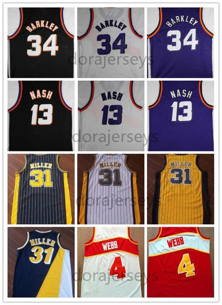 college vintage charles #34 barkley jersey mesh steve #13 nash jerseys reggie #31 miller spud #4 webb dominique #21 wilkins jersey stitched, Black
college vintage charles #34 barkley jersey mesh steve #13 nash jerseys reggie #31 miller spud #4 webb dominique #21 wilkins jersey stitched, Black