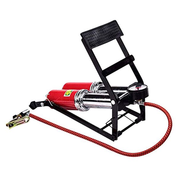 1pcs double tube pump mountain bike double cylinder portable foot pump air tire inflator with pressure gauge
1pcs double tube pump mountain bike double cylinder portable foot pump air tire inflator with pressure gauge