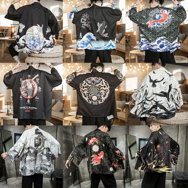 sinicism store summer men style jackets man 2019 casual kimono streetwear mens jackets print male fashion open stitch jacket 5xl, Black;brown
sinicism store summer men style jackets man 2019 casual kimono streetwear mens jackets print male fashion open stitch jacket 5xl, Black;brown