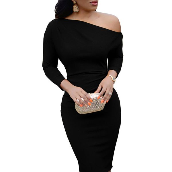 women clothes women dresses women dress female autumn spring long sleeve red black pencil bodycon one shoulder party dress vestido, Black;gray
women clothes women dresses women dress female autumn spring long sleeve red black pencil bodycon one shoulder party dress vestido, Black;gray