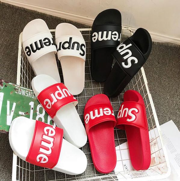 tide for summer men's slippers european and american fashion casual slippers letters non-slip beach slippers size 38-44, Black
tide for summer men's slippers european and american fashion casual slippers letters non-slip beach slippers size 38-44, Black