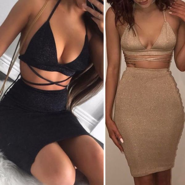 2pcs fashion women sequins dress ladies christmas party dress size 6 - 12, Black;gray
2pcs fashion women sequins dress ladies christmas party dress size 6 - 12, Black;gray
