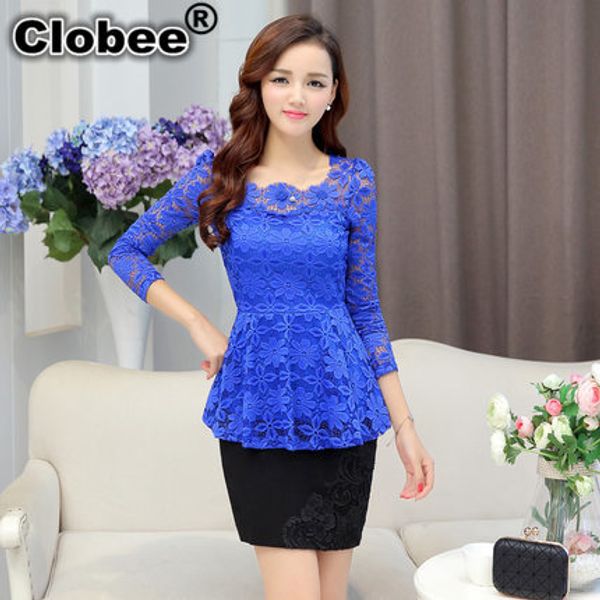 xxxxl women and blouses 2020 new fashion long sleeve lace blouse pleated crochet blusa peplum plus size women clothing, White
xxxxl women and blouses 2020 new fashion long sleeve lace blouse pleated crochet blusa peplum plus size women clothing, White