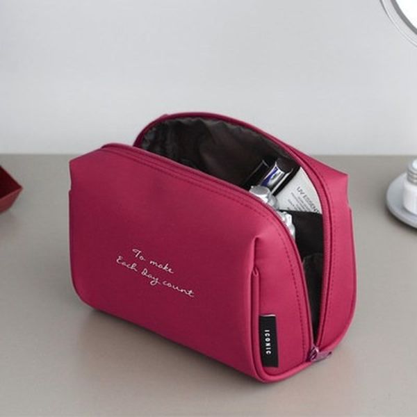 simple cosmetic bag simple temperament ladies portable large-capacity storage bag wash cosmetic shell semicircle
simple cosmetic bag simple temperament ladies portable large-capacity storage bag wash cosmetic shell semicircle