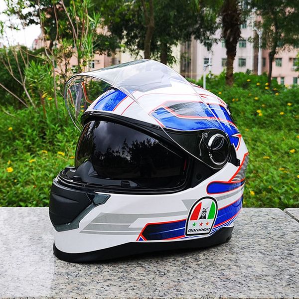 malushun motorcycle helmet double lenses full face moto helmets racing motorbike filp up cool women riding casco blue helmet
malushun motorcycle helmet double lenses full face moto helmets racing motorbike filp up cool women riding casco blue helmet