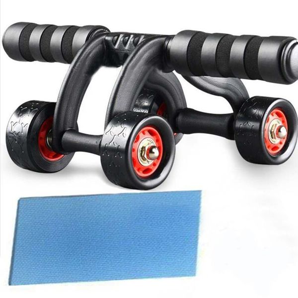 abdomen roller women men anti-slip four-wheeled trainer exerciser home muscle training wheel for abdominal exercise with mat
abdomen roller women men anti-slip four-wheeled trainer exerciser home muscle training wheel for abdominal exercise with mat