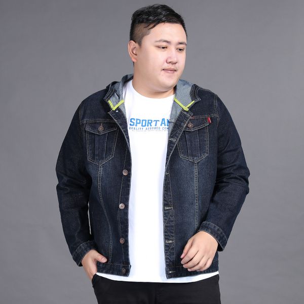 8xl 7xl 6xl new plus size classic denim jacket men brand clothing cotton casual men jean jacket blue solid coat male, Black;brown
8xl 7xl 6xl new plus size classic denim jacket men brand clothing cotton casual men jean jacket blue solid coat male, Black;brown