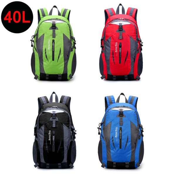40l waterproof tactical backpack hiking bag cycling climbing backpack laprucksack travel outdoor bags men women sports bag