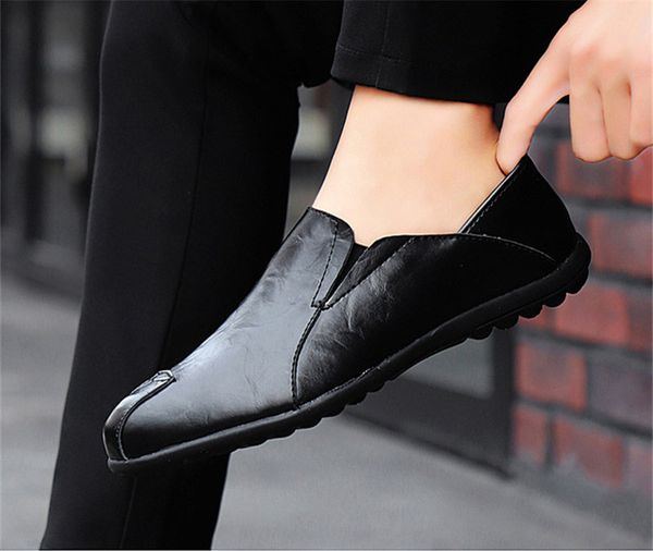 plus size 37-47 genuine leather mens shoes spring summer flats breath luxury driving slip on casual male loafers, Black
plus size 37-47 genuine leather mens shoes spring summer flats breath luxury driving slip on casual male loafers, Black