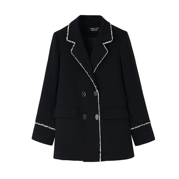 suit female 2020 new spring and autumn models wild woman jacket fashion loose retro small suit jacket student women blazer, White;black
suit female 2020 new spring and autumn models wild woman jacket fashion loose retro small suit jacket student women blazer, White;black