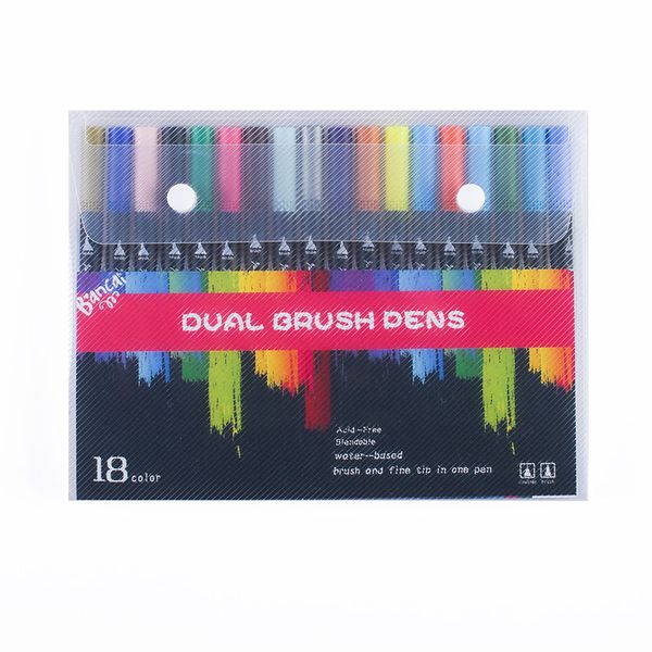 dual tips watercolor brush marker pen set fineliner tip drawing coloring books drawing highlighting marker pen
dual tips watercolor brush marker pen set fineliner tip drawing coloring books drawing highlighting marker pen