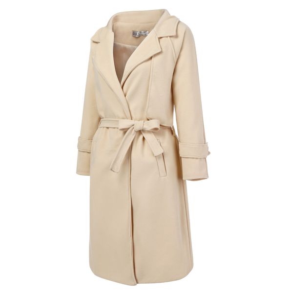 women's mid-length autumn and winter woolen coat long-sleeved oversized loose woolen outwear solid color simple warm overcoat, Black
women's mid-length autumn and winter woolen coat long-sleeved oversized loose woolen outwear solid color simple warm overcoat, Black