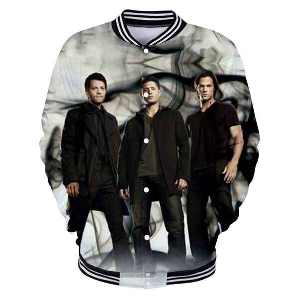 supernatural 3d style casual cool baseball jacket fashion college style long-sleeved jacket trend casual baseball uniform, Black
supernatural 3d style casual cool baseball jacket fashion college style long-sleeved jacket trend casual baseball uniform, Black