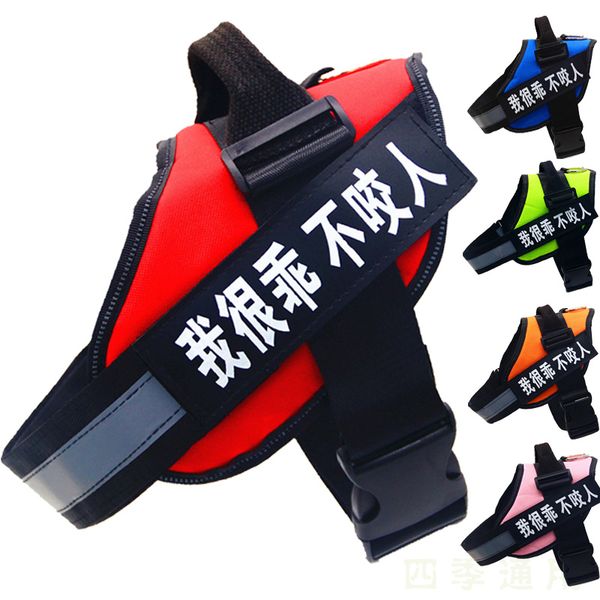 personalized or large dog harness reflective adjustable pet harness vest for small large dog with customized patch dog walking supplies
personalized or large dog harness reflective adjustable pet harness vest for small large dog with customized patch dog walking supplies