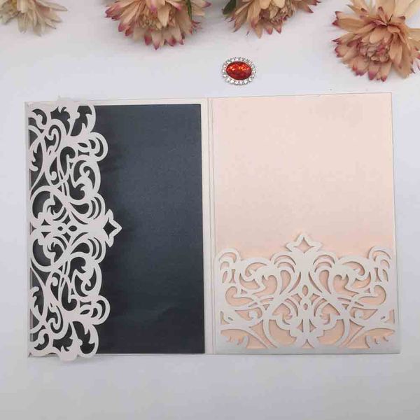 50pcs /lot hollow laser cut crown wedding invitation cards apply to festival blessing gift invitation card supplies, Black
50pcs /lot hollow laser cut crown wedding invitation cards apply to festival blessing gift invitation card supplies, Black