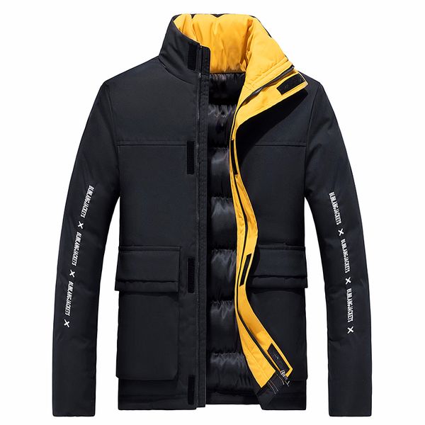 6xl men 2019 winter new casual thick cotton waterproof pockets parkas jacket men fashion outwear windproof warm parka coat, Black
6xl men 2019 winter new casual thick cotton waterproof pockets parkas jacket men fashion outwear windproof warm parka coat, Black