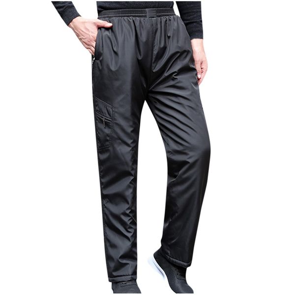 men's pants 2021 men streetwear straight mid waist type autumn winter solid thickening thermal trousers drawstring long, Black
men's pants 2021 men streetwear straight mid waist type autumn winter solid thickening thermal trousers drawstring long, Black
