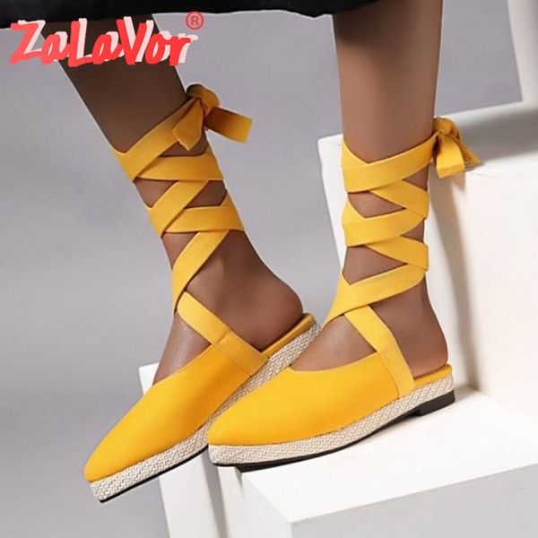 zalavor flat heel sandals ankle strap pointed toe summer women shoes candy color roman shoes casual female footwear size 34-46, Black
zalavor flat heel sandals ankle strap pointed toe summer women shoes candy color roman shoes casual female footwear size 34-46, Black