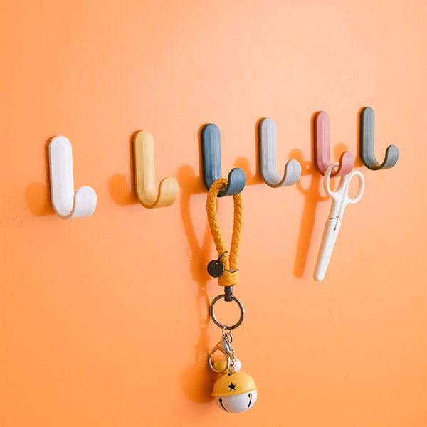 plastic wall hooks self-adhesive sundries hanging hook for living room punch towel rack door clothes hanger gancho pared
plastic wall hooks self-adhesive sundries hanging hook for living room punch towel rack door clothes hanger gancho pared
