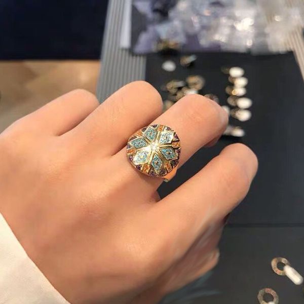 umgodly fashion ring yellow gold color multicolor stones geometric shapes tribal finger ring for women mana series, Golden;silver
umgodly fashion ring yellow gold color multicolor stones geometric shapes tribal finger ring for women mana series, Golden;silver
