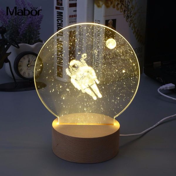 vivid creative modeling lamp led light night light 3d astronaut style warm white ornament bedroom gadget gift decorative 
vivid creative modeling lamp led light night light 3d astronaut style warm white ornament bedroom gadget gift decorative