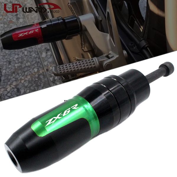 for zx-6r zx6r zx 6r zx-636 zx636 ninja motorcycle cnc frame crash pads exhaust sliders crash protector with logo
for zx-6r zx6r zx 6r zx-636 zx636 ninja motorcycle cnc frame crash pads exhaust sliders crash protector with logo