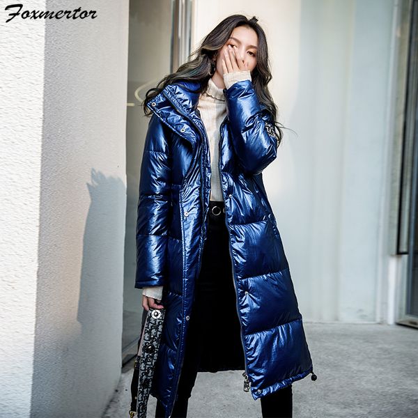 winter jacket women 2019 new down jackets parka fashion warm cotton clothing artificial raccoon fur collar hooded long outerwear, Black
winter jacket women 2019 new down jackets parka fashion warm cotton clothing artificial raccoon fur collar hooded long outerwear, Black