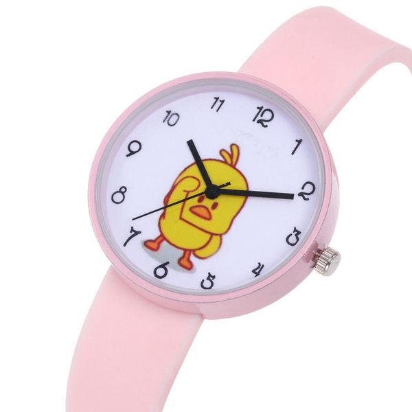 selling children watch boy girl students clock gift cartoon little yellow duck silicone kids watches, Slivery;brown
selling children watch boy girl students clock gift cartoon little yellow duck silicone kids watches, Slivery;brown