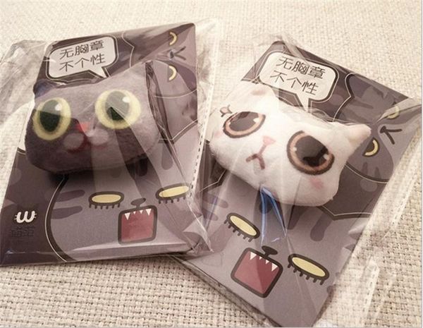 wholesale cute cat brooches lapel pins handmade cotton cartoon brooch clothes pin bag accessories for ladies, Gray
wholesale cute cat brooches lapel pins handmade cotton cartoon brooch clothes pin bag accessories for ladies, Gray