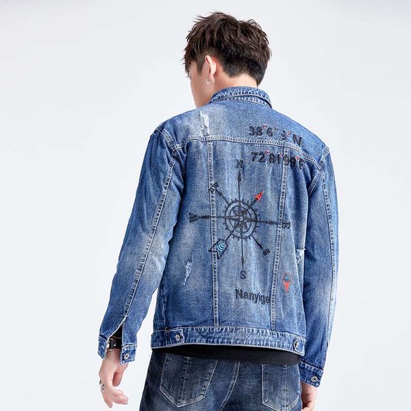 kiovno men ripped embroidery denim jackets solid color slim fit jackets coats for man washed streetwear, Black;brown
kiovno men ripped embroidery denim jackets solid color slim fit jackets coats for man washed streetwear, Black;brown