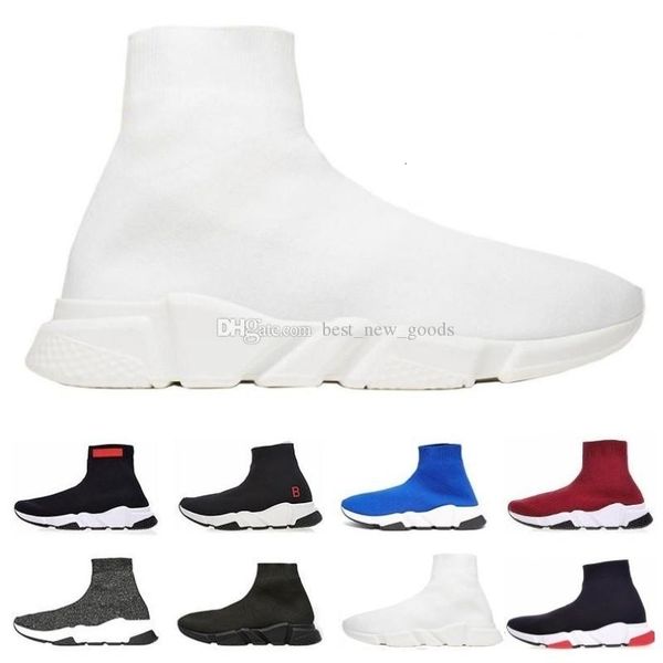 2019 designer speed trainer casual sock shoes mens women runner sneakers luxury black white blue red men high cut trainers size 36-45
2019 designer speed trainer casual sock shoes mens women runner sneakers luxury black white blue red men high cut trainers size 36-45